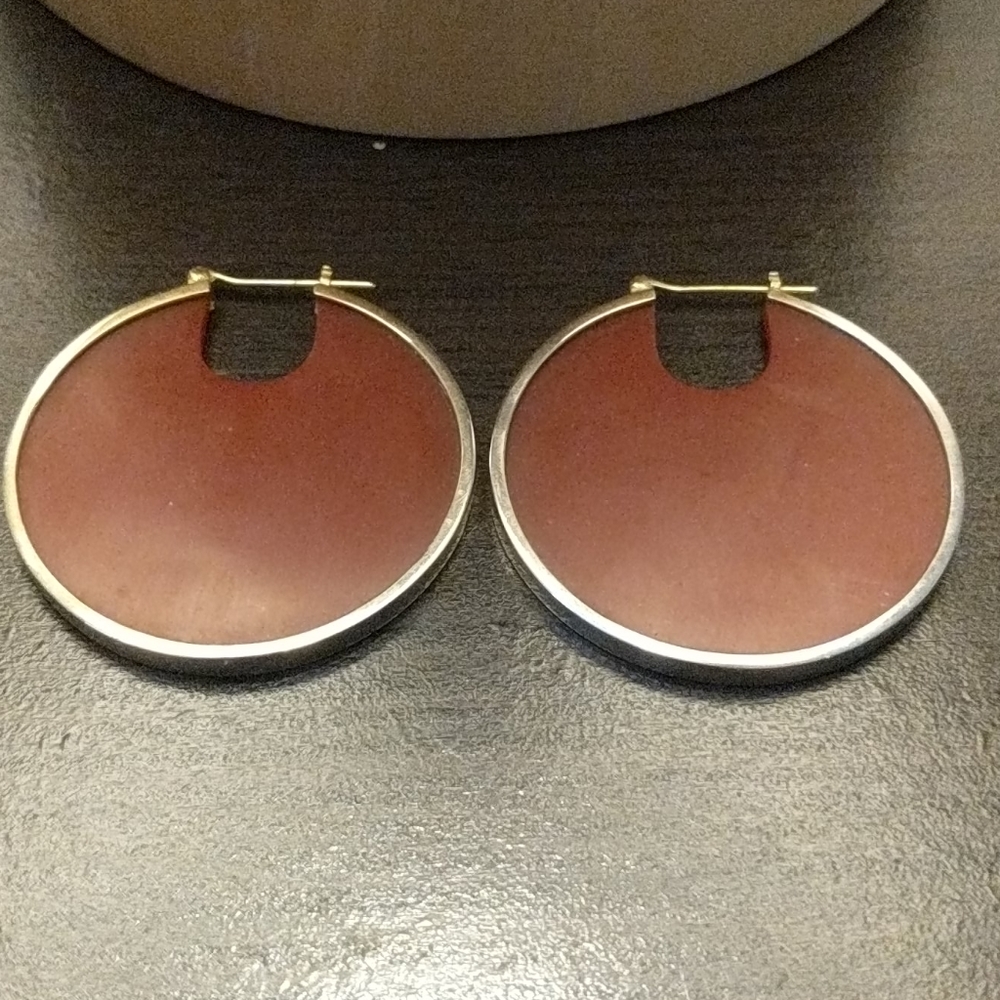 Poly Hoop Earrings